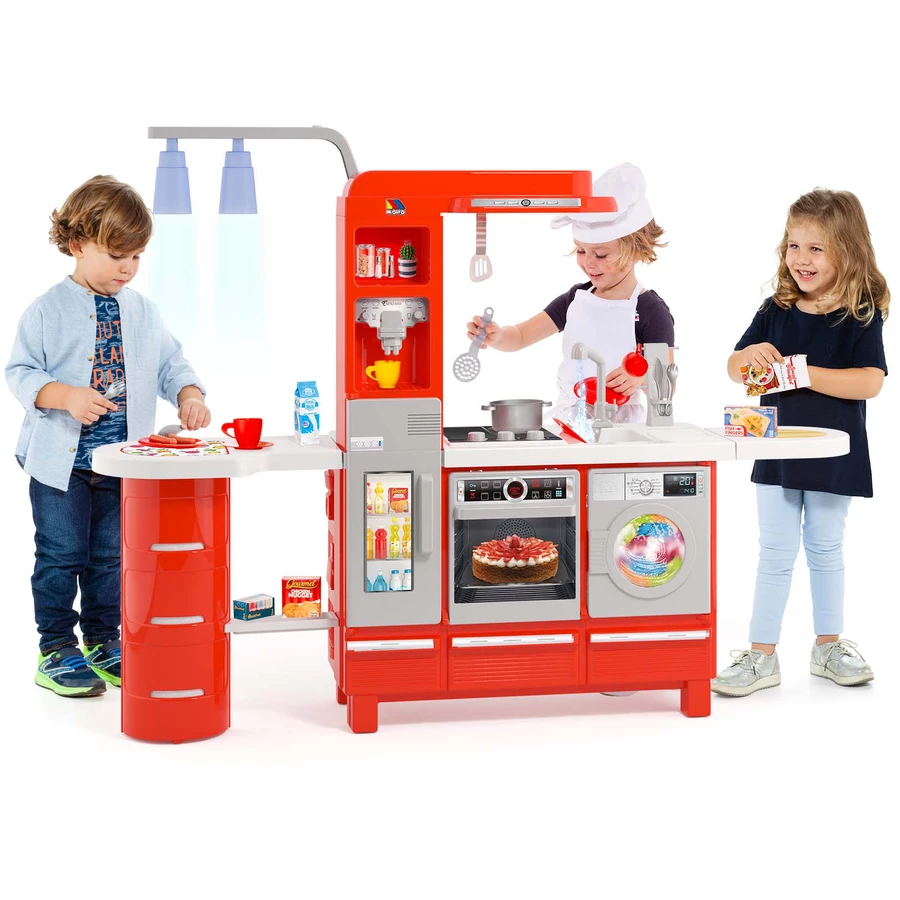 MOLTO Spielküche mit Light and Sound, und Wasser, 28 Teile