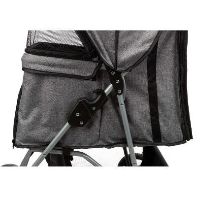Trixie Buggy grau 47x100x80cm