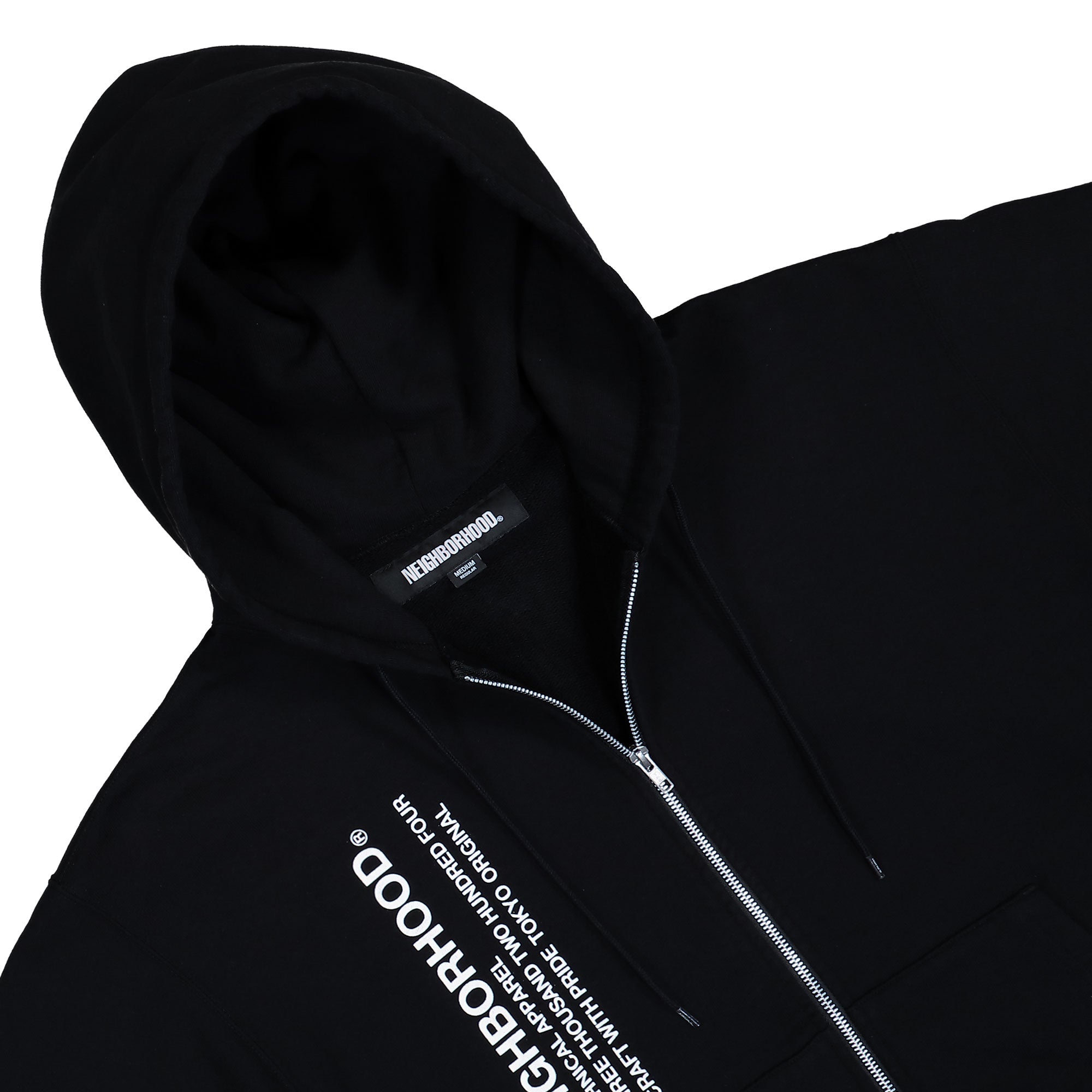 Neighborhood<br>Solid Sweat Zip Hoodie LS