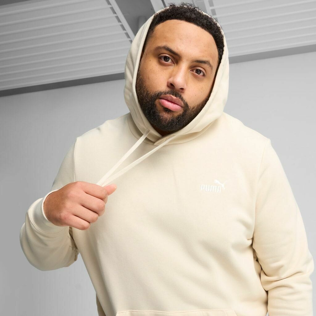 PUMA<br>Moletom com capuz da Essentiel com logo pequeno
