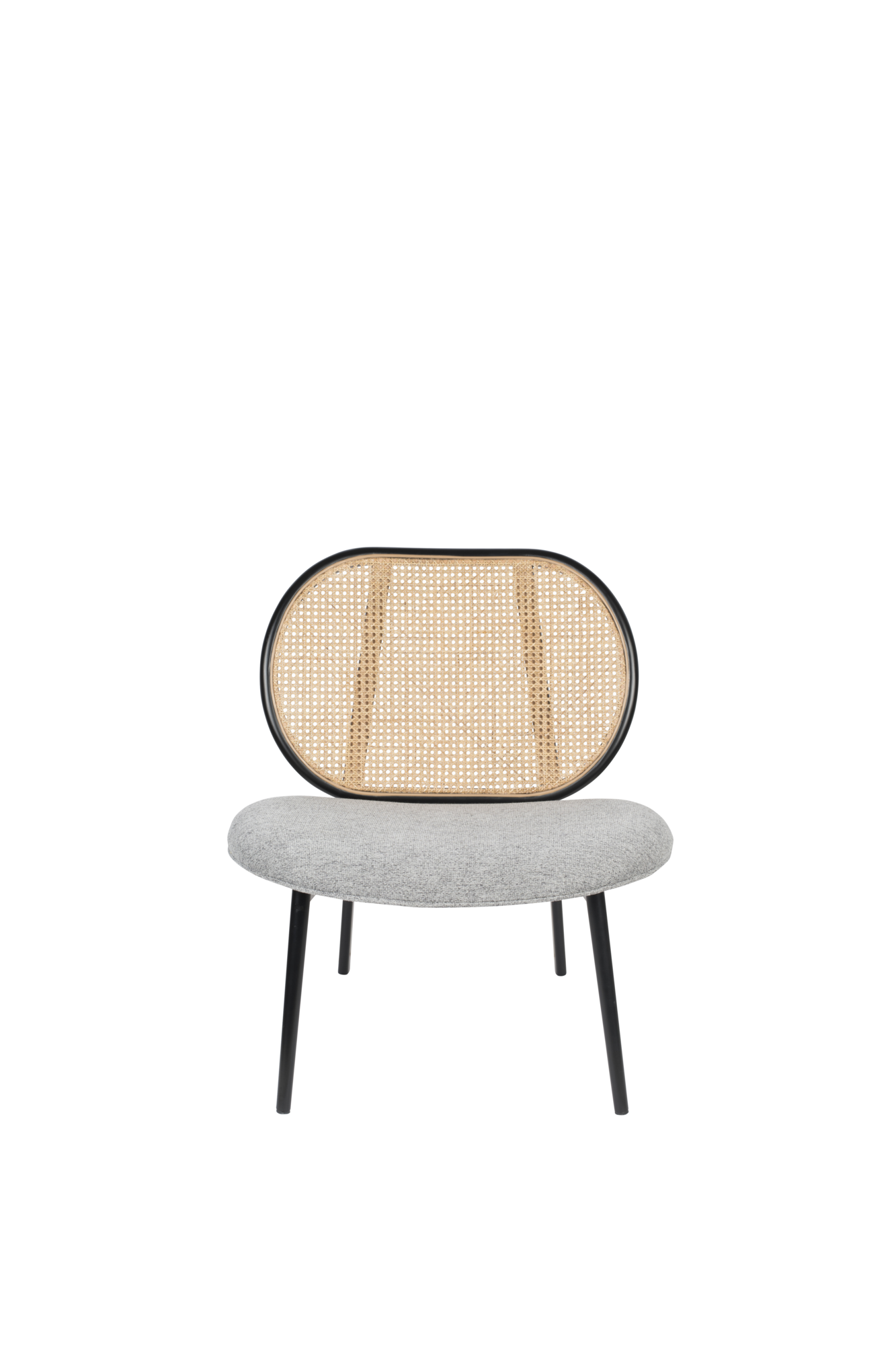 Zuiver Spike Fauteuil Naturel/Grijs