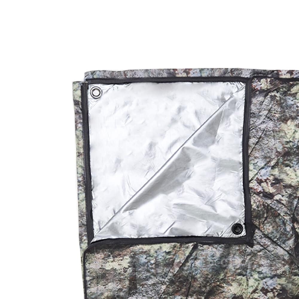 Falkeberg Fjellduk, Mountain Camo<br>Varmereflekterende innside