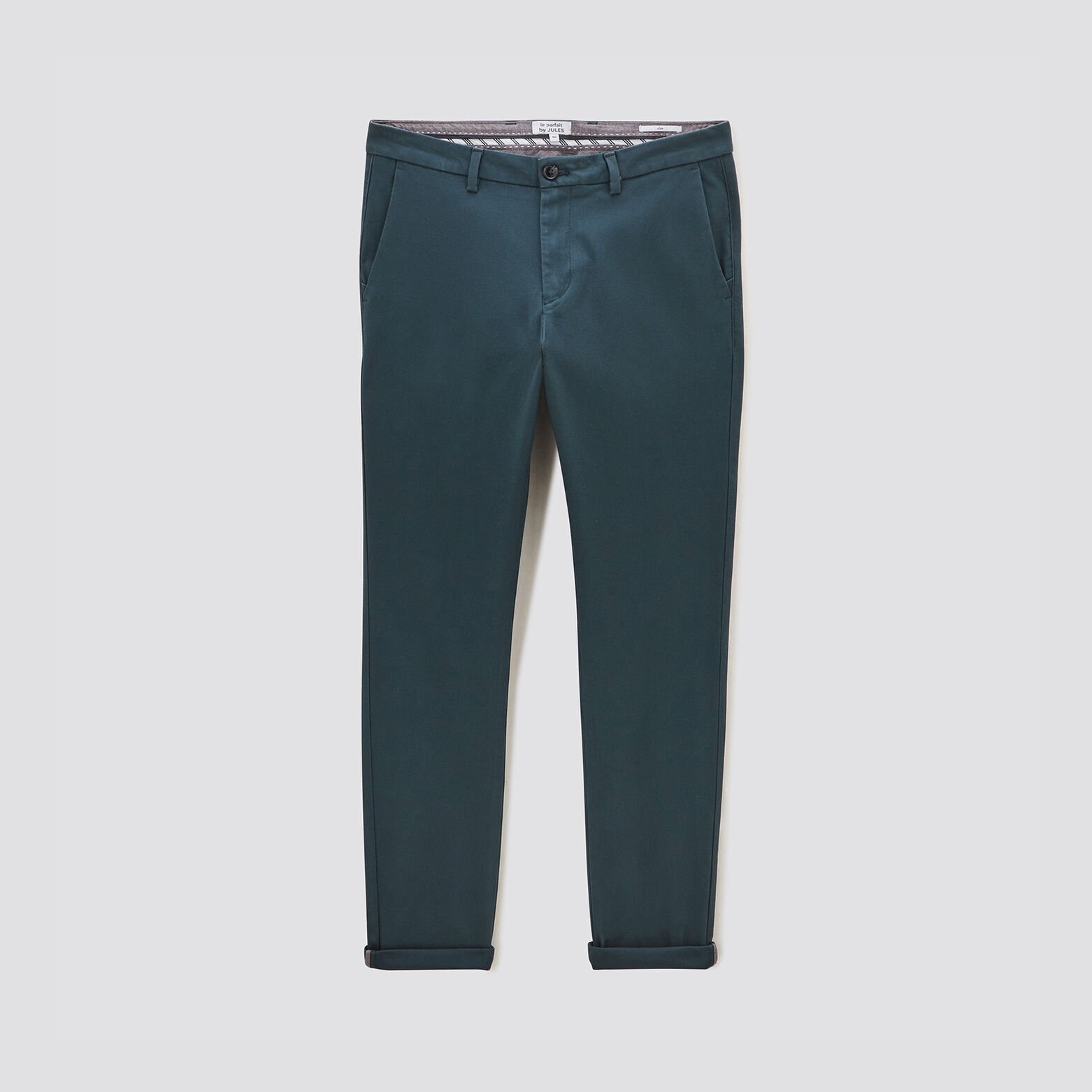 Pantalon chino slim urbain 'le parfait by JULES' Bleu