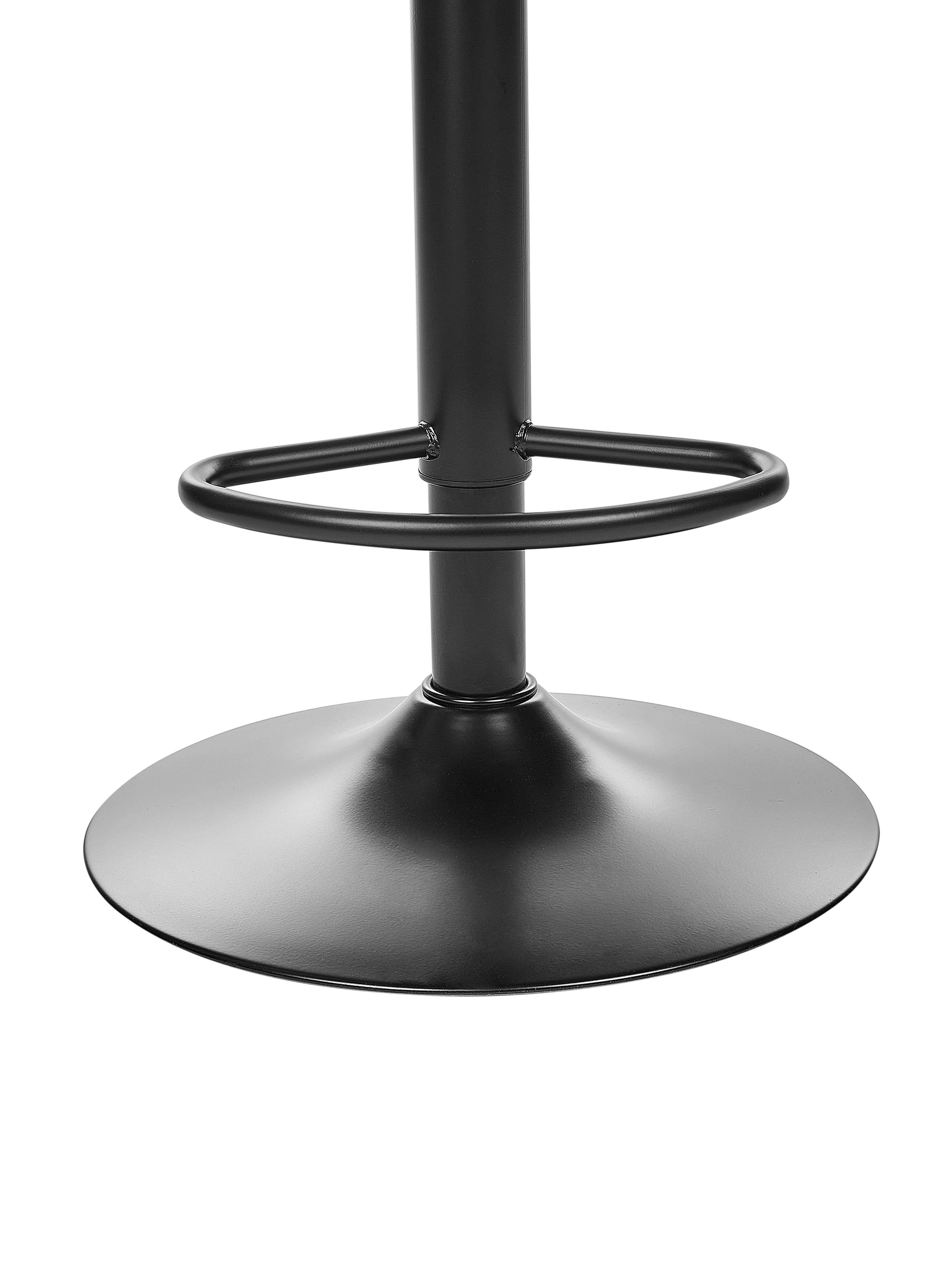 Set van 2 barstoelen DUBROVNIK Fluweel draaibaar Mintgroen