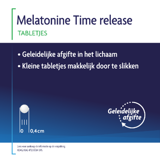 Shiepz Melatonine Time Release Tabletjes 500TB
