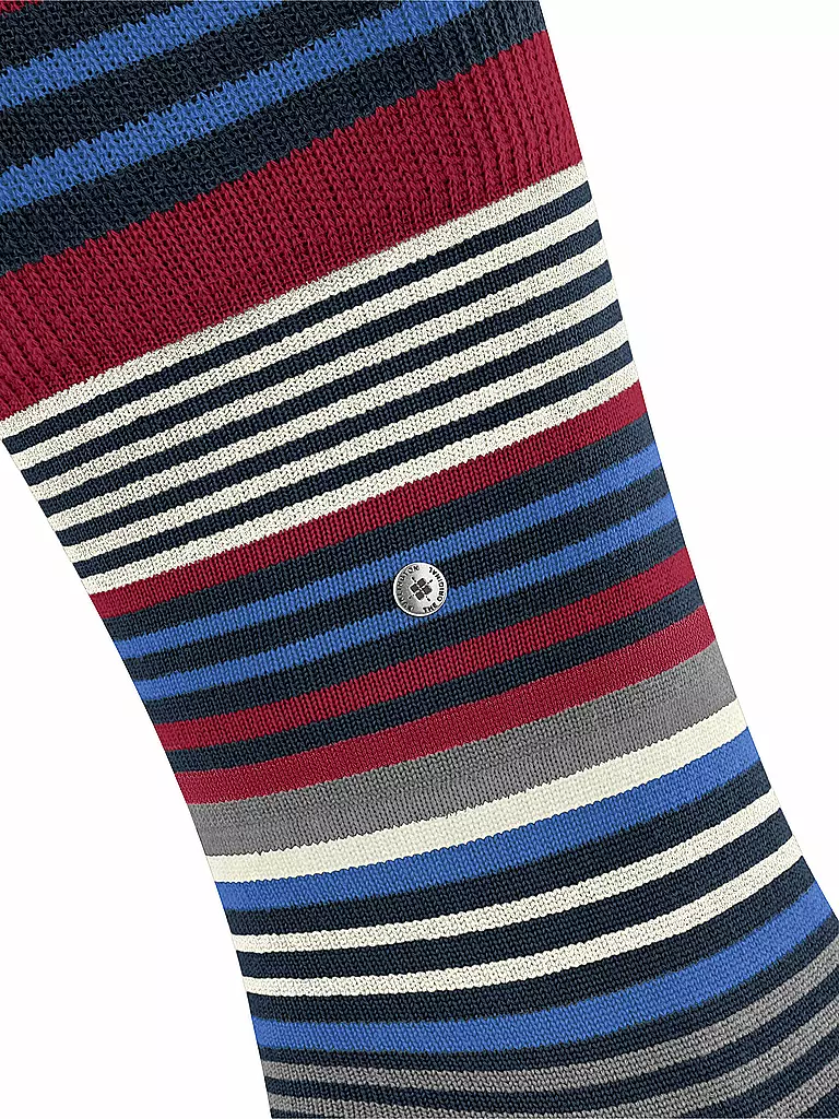 BURLINGTON Herren Socken STRIPE 40-46 marine blau