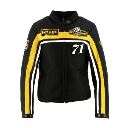 Blouson Helstons STURGIS - Noir / Jaune