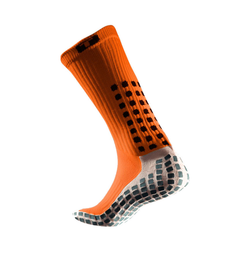 TruSox Mid Calf Cushion Socken Orange Schwarz