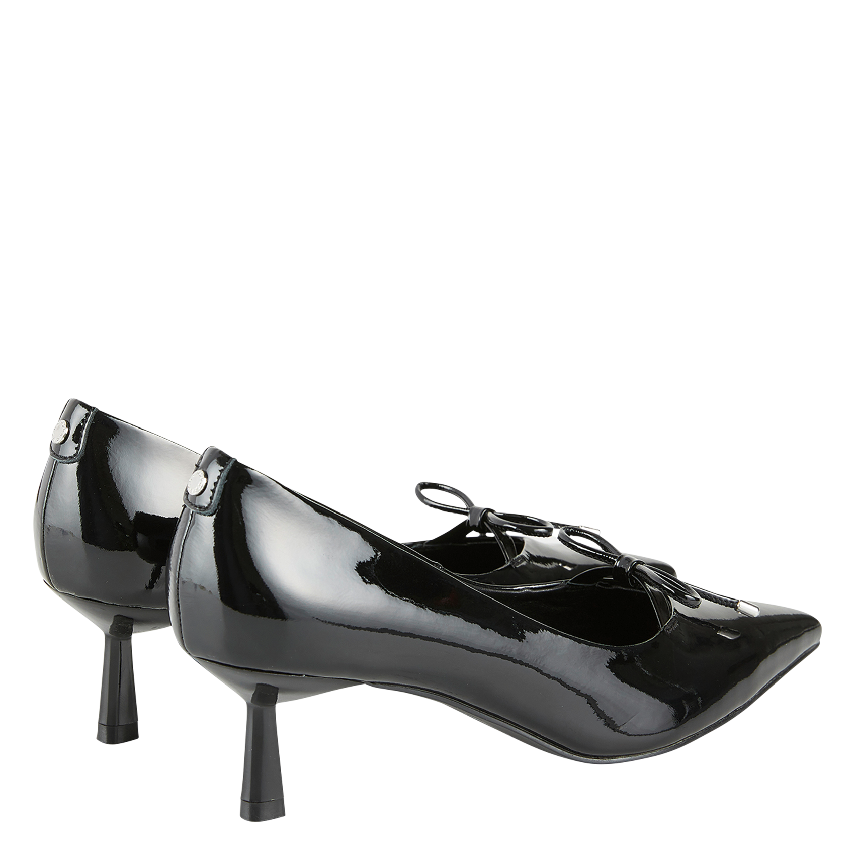 CAPUCINE - Escarpins en cuir vernis | Noir