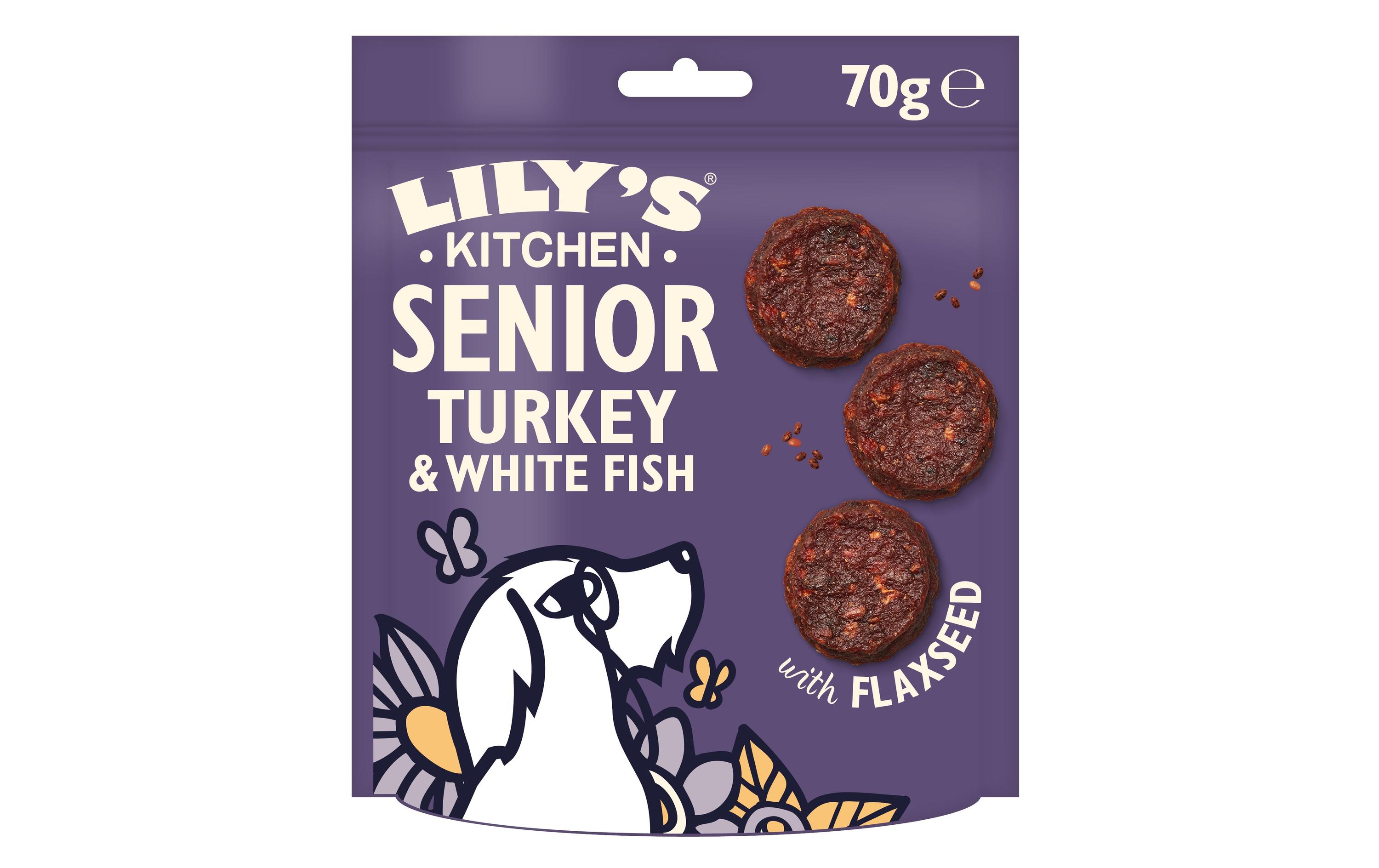Snack Senior Truthahn & Fisch, 70 gHundeleckerli zur Belohnung oder für's Training
