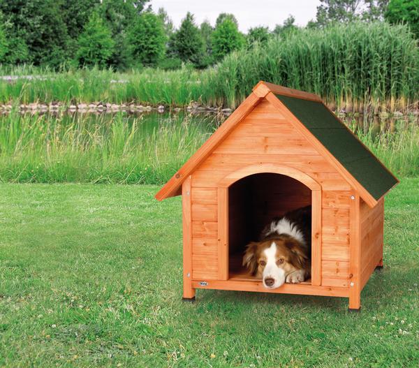 Trixie Hundehütte Classic mit Flachdach