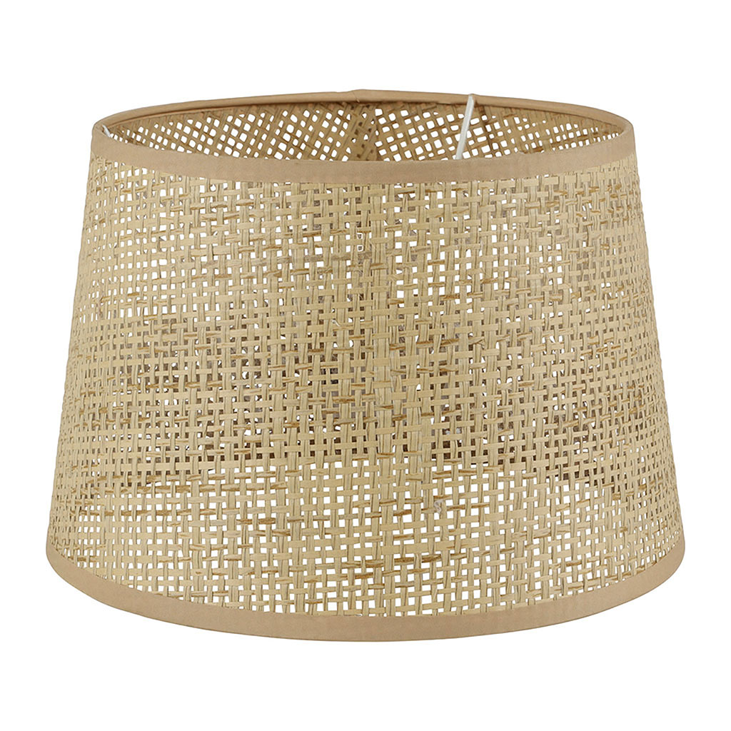 Abat-jour rond naturel 18.5x27x27cm