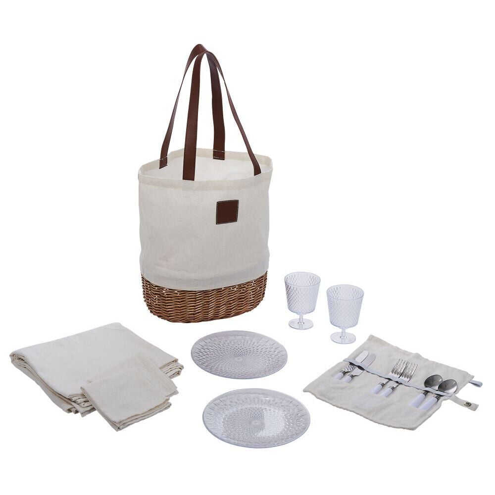 Sac de pique-nique 15L avec nappe et serviettes 37,5x29,2cm