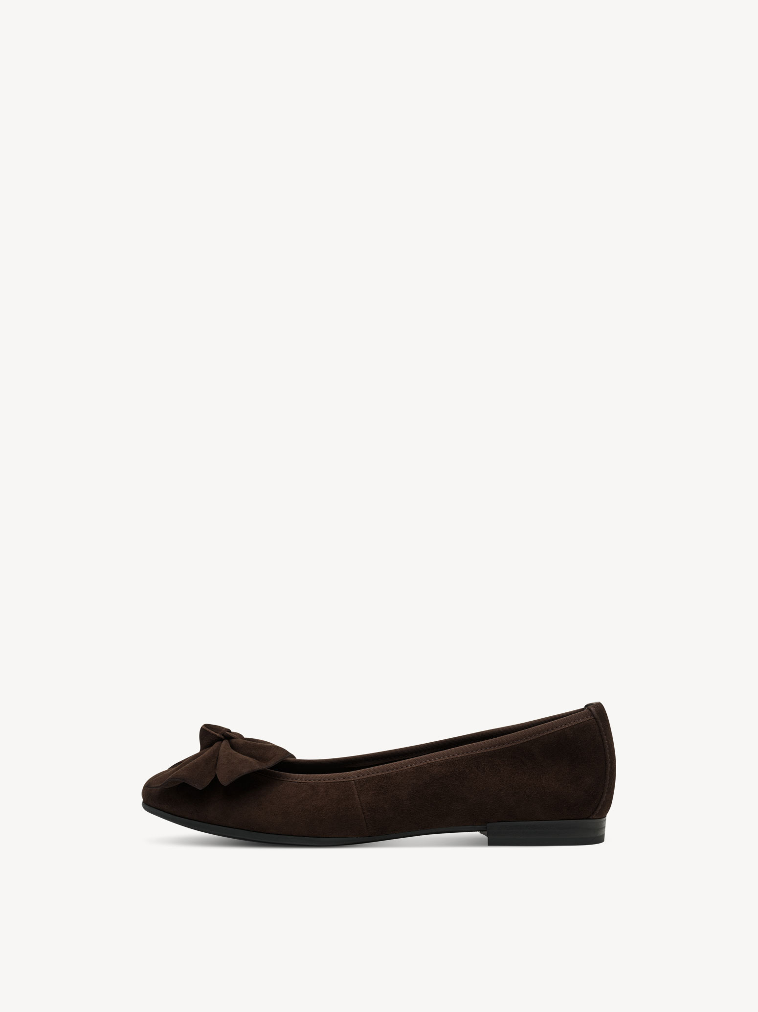 Leren Ballerina - bruin