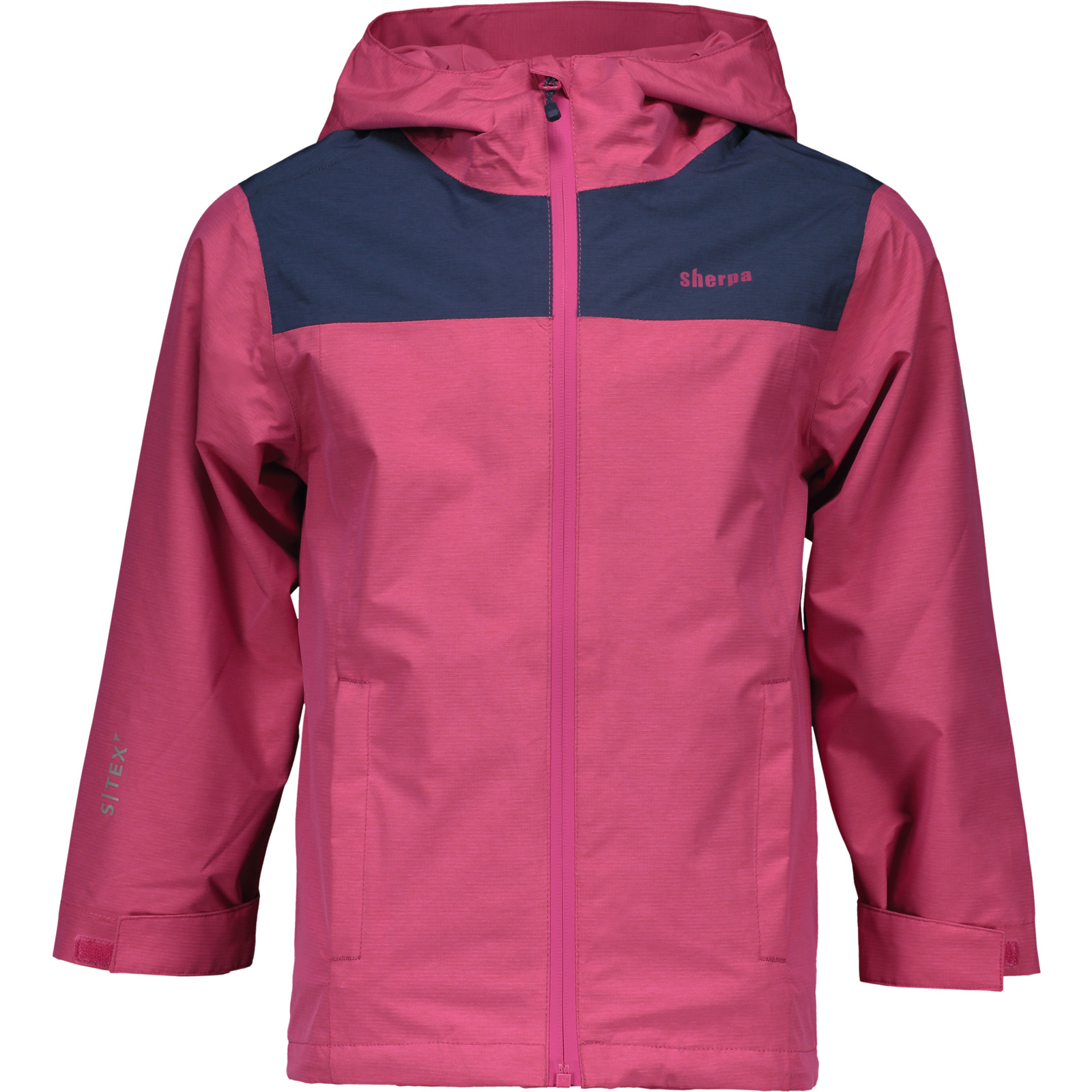 Sherpa Kinder-Regenjacke Panchthar pink
