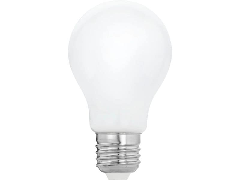 EGLO Leuchten Lampe 7.5 W E27 Warmweiss LED-Leuchtmittel mit weissem Glas