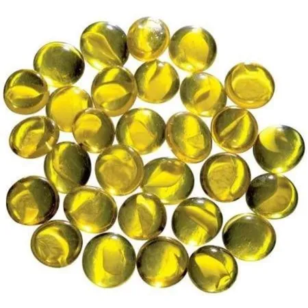 Glorex Glasnuggets 20 mm, Glas, Gelb, 12 x 6 x 4.5 cm