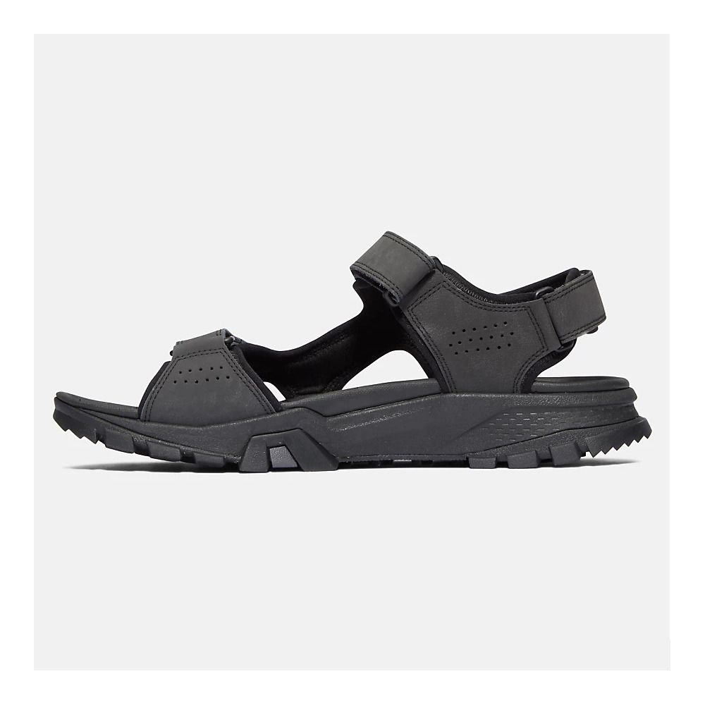 Timberland LINCOLN PEAK - Sandales Homme black leather