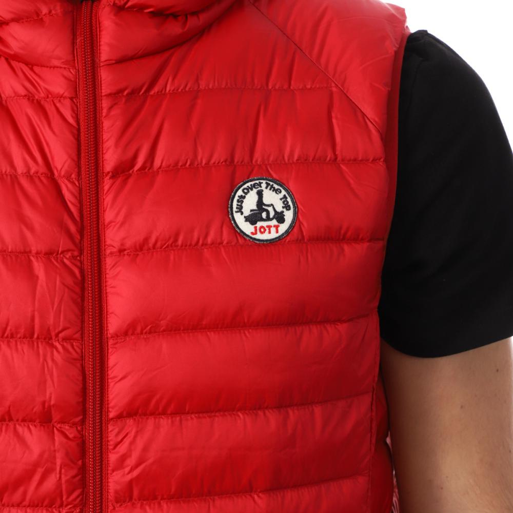 Jott Doudoune sans manches Rouge Homme Jott Pat