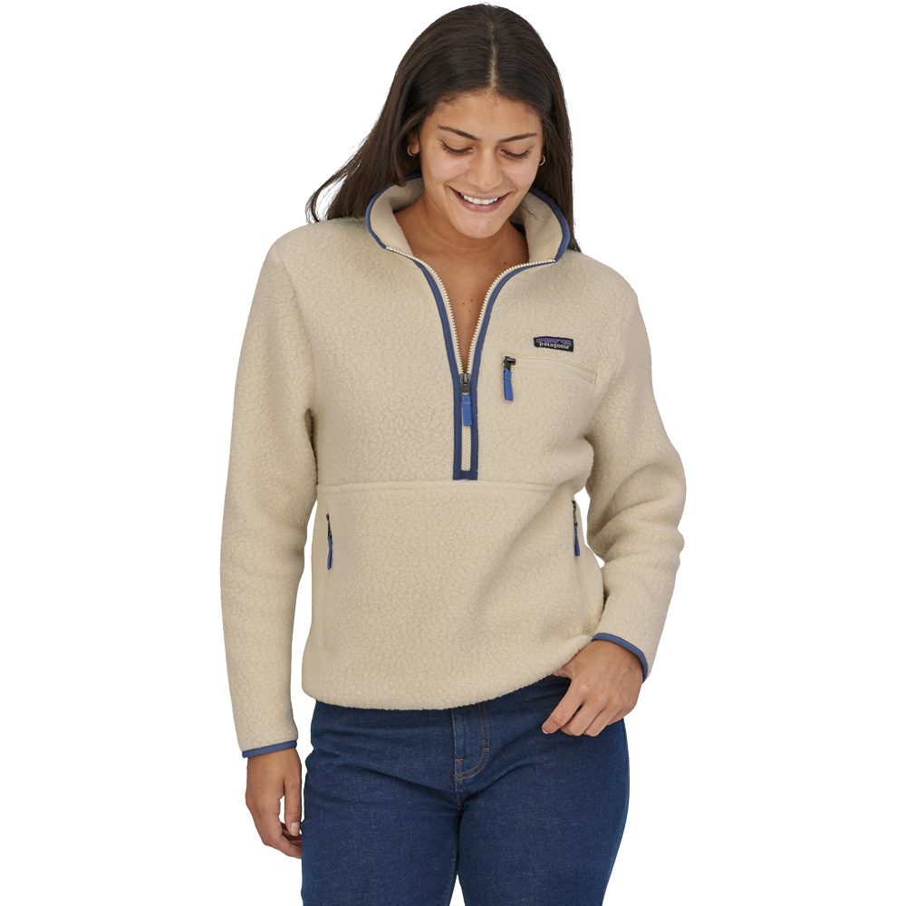 Patagonia Retro Pile Marsupial Fleece Pullover Damen nat