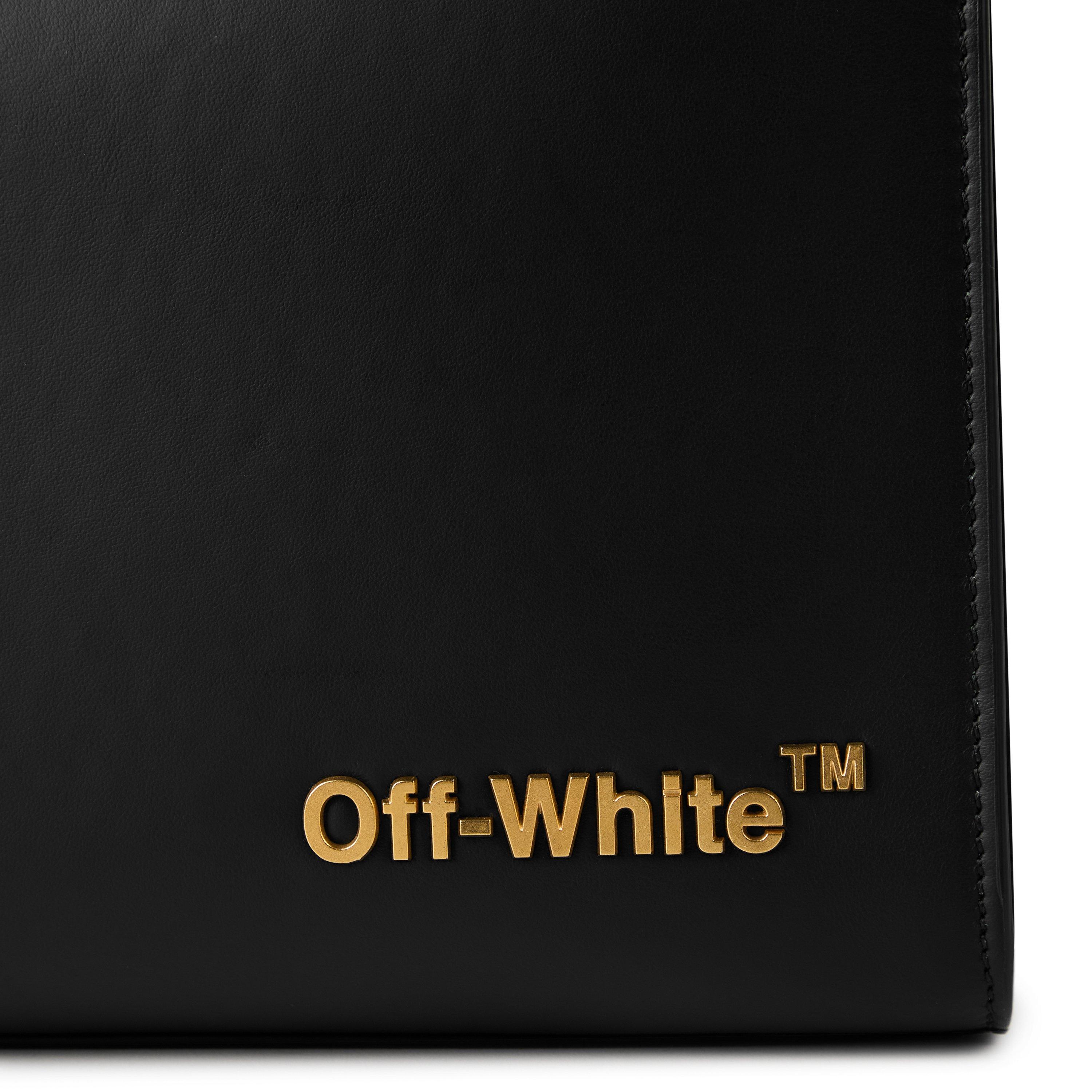 Off White Hybrid Shopper Tote Bag