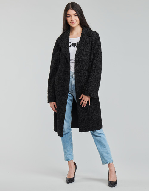 Guess - MANUELA REVERSIBLE COAT - Noir