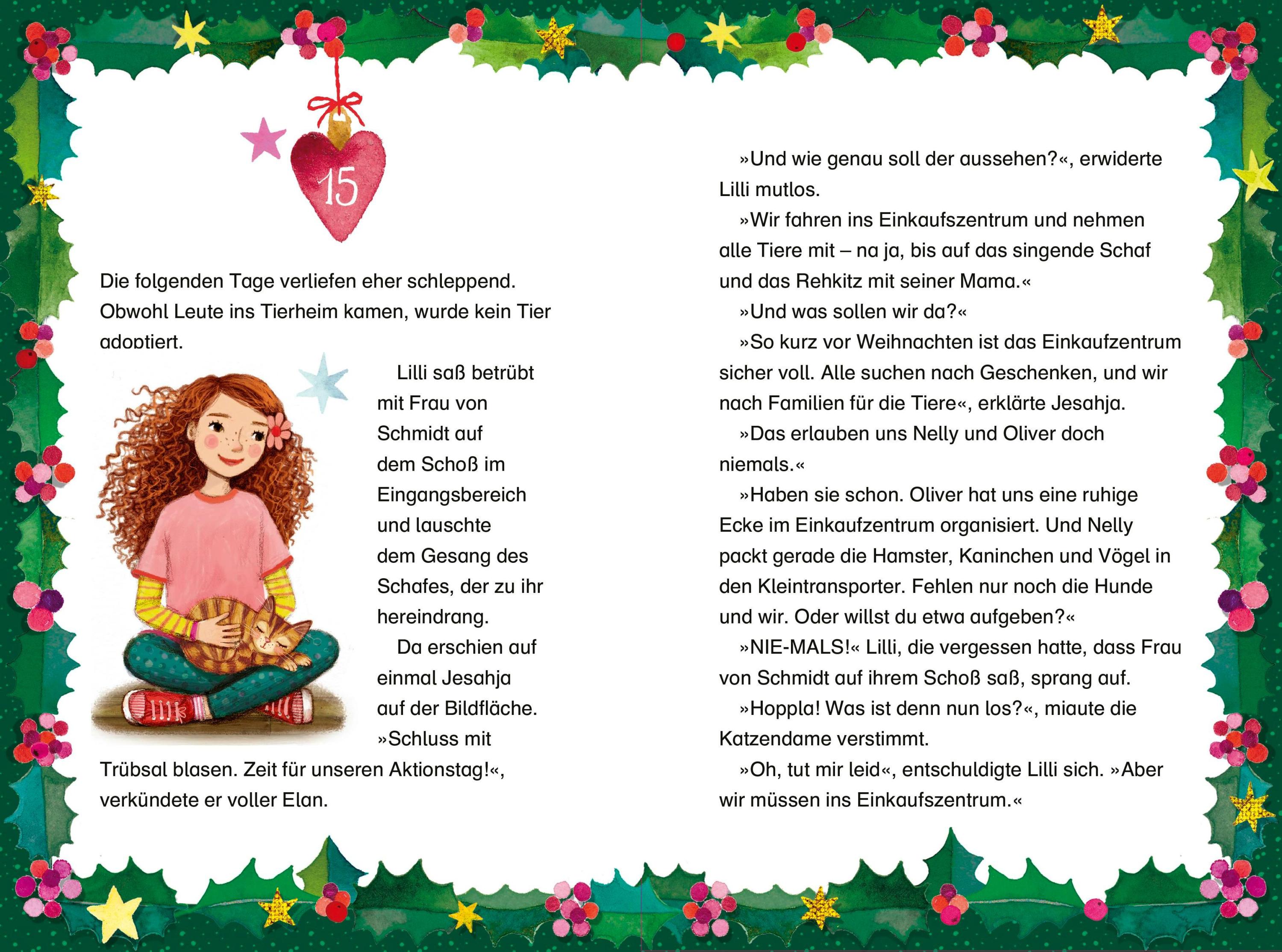 24 Tiere suchen ein Zuhause. Das Adventskalenderbuch / Liliane Susewind ab 6 Jahre Bd.16
