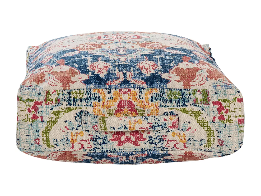 Coussin de sol OUED Coton Multicolore