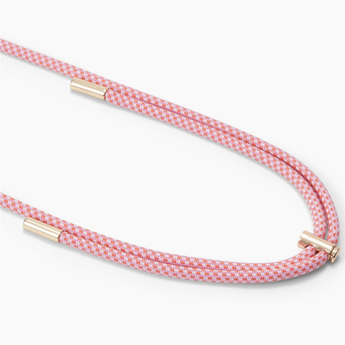 (140cm) Universal Necklace Handykette Webbing Lanyard Recycled (IDCDS-497) - Rosa