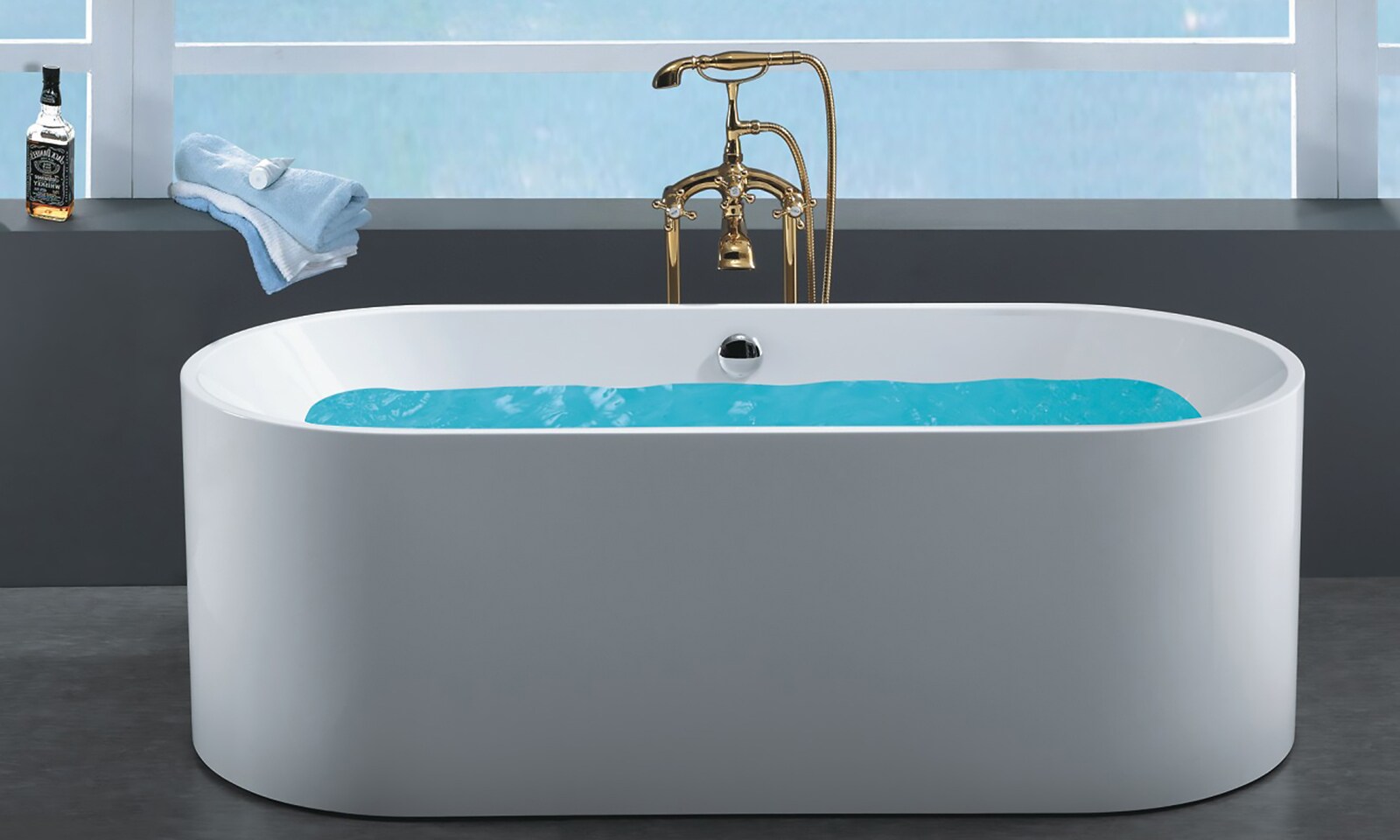 Jet-Line Badewanne WETZIKON weiss170x80cm