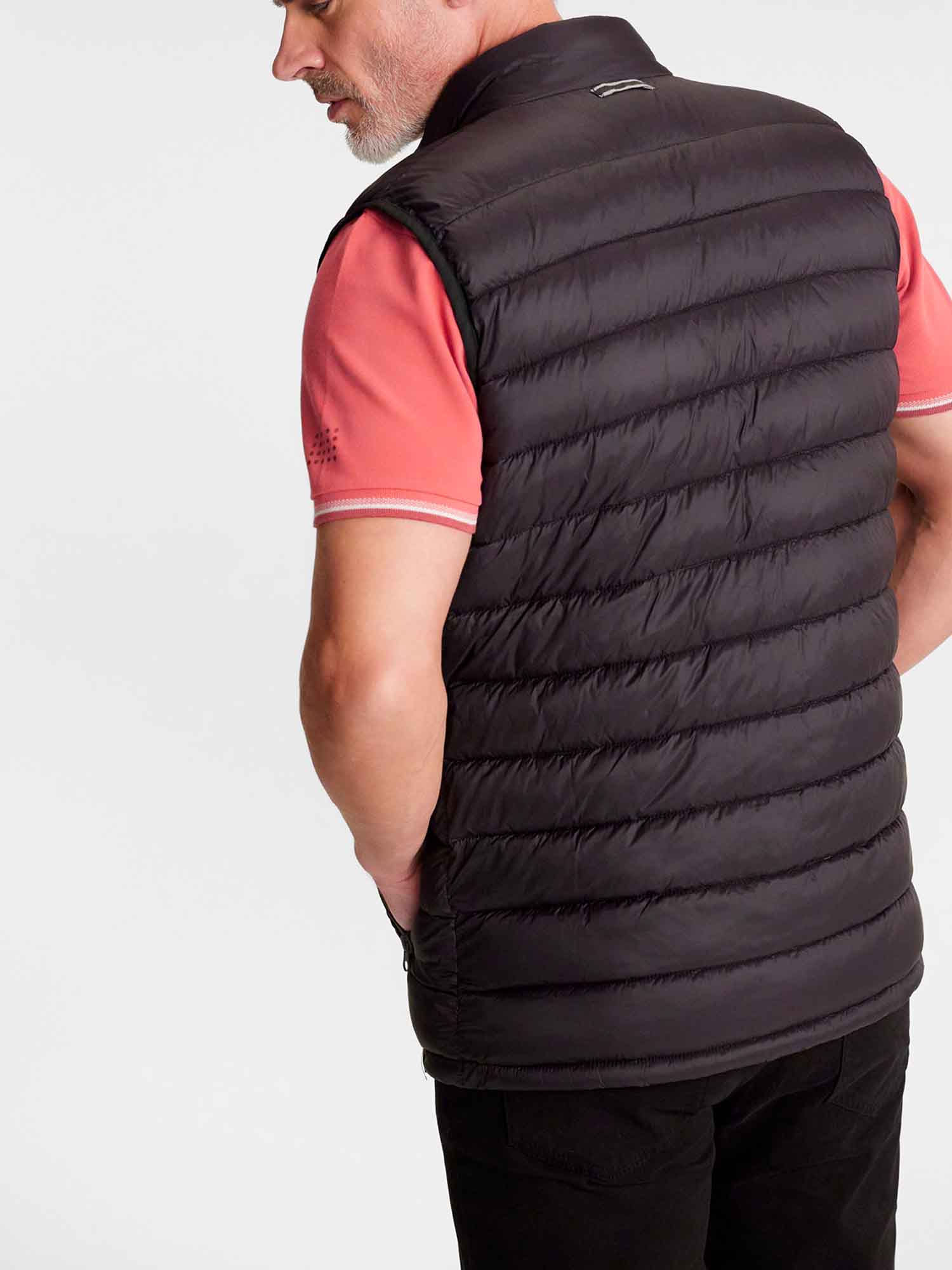 Doudoune Sans Manches Homme Eco Conçue Noire