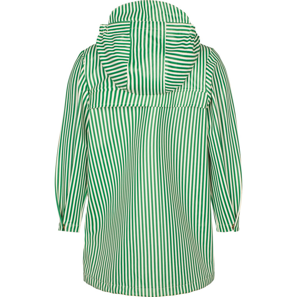 Køb MarMar Rainwear Green Stripes October Jakke Outerwear