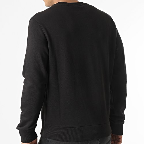 Sweat Crewneck Cotton Logo 4059 Noir