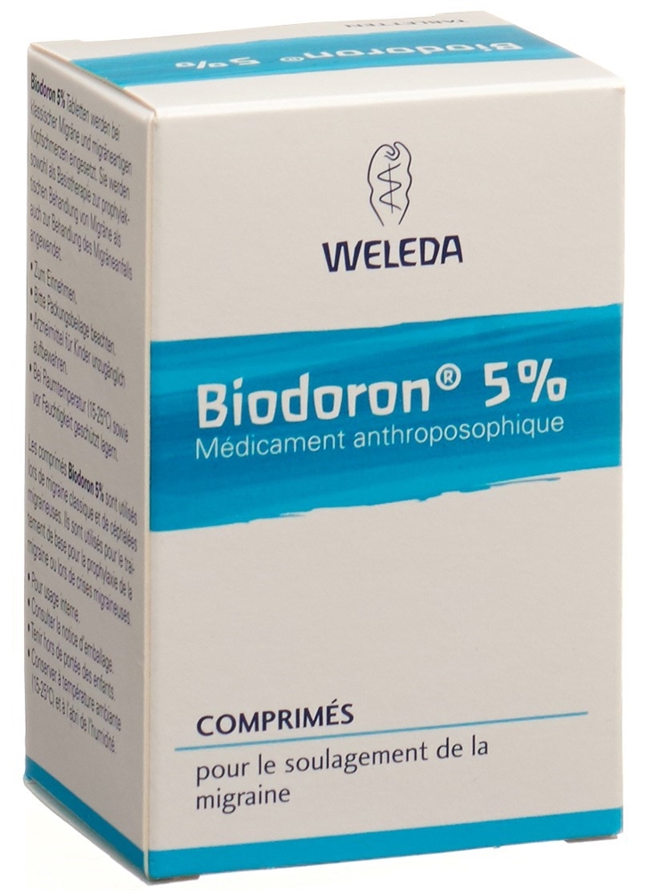 BIODORON 5%<br>250 Stück, Glasflasche, Tablette