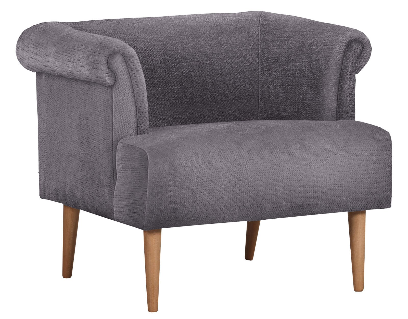 Sessel OLSEN Stoffbezug grau