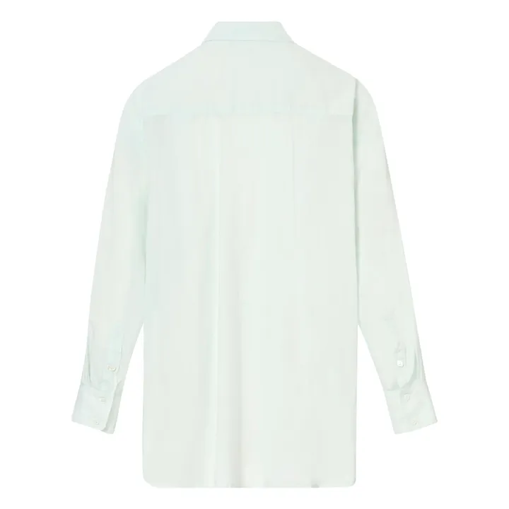 Xirena Chemise Sydney Popeline de Coton | Menthe glaciale