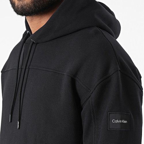 Sweat Capuche Pique Interlock Comfort 9704 Noir
