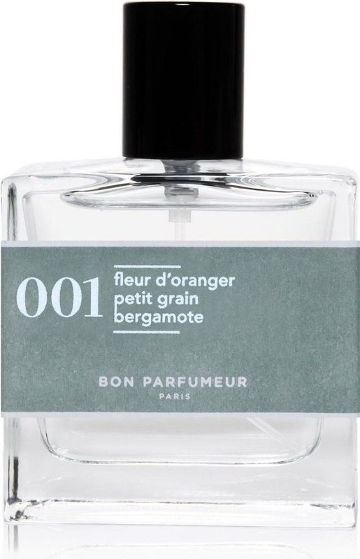 Bon Parfumeur - Eau de Cologne Intense 001 - Geur - 30 ml - Sinaasappelbloesem en Bergamot