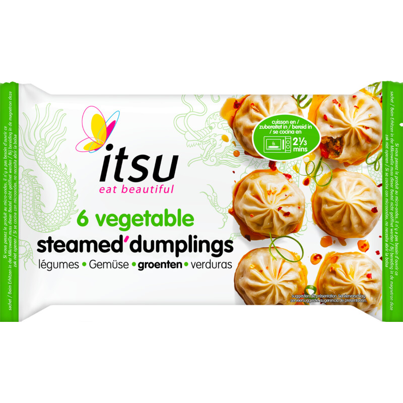 Itsu Vegetable steamed dumplings