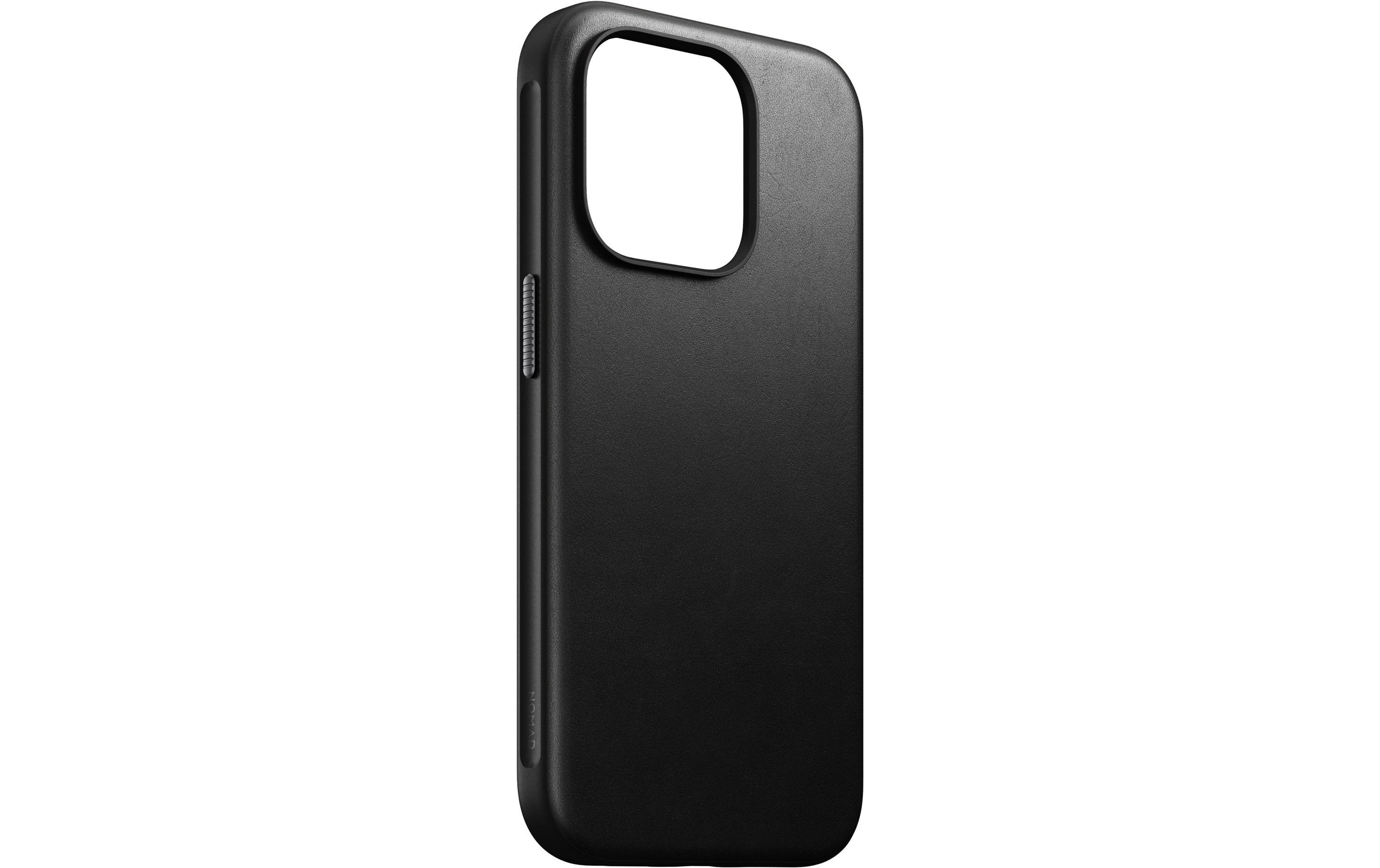Back Cover Modern Leather iPhone 15 Pro SchwarzModerne Schutzhülle aus Leder für das Apple iPhone 15 Pro