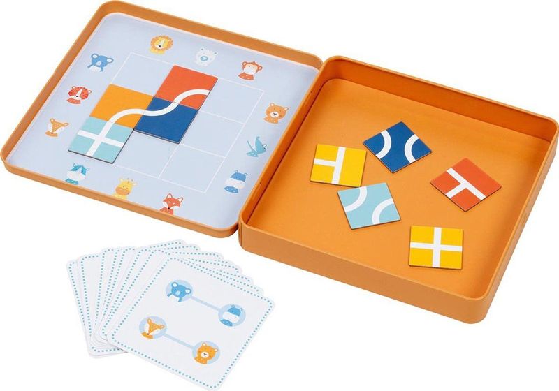 Goki - Magneetspel - Educatief Speelgoed - Puzzelspel Vind De Weg