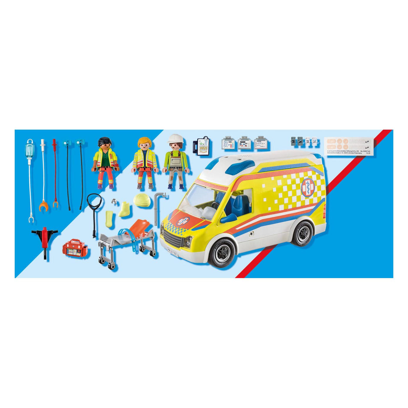 Playmobil City Life Ambulance met licht en geluid - 71202