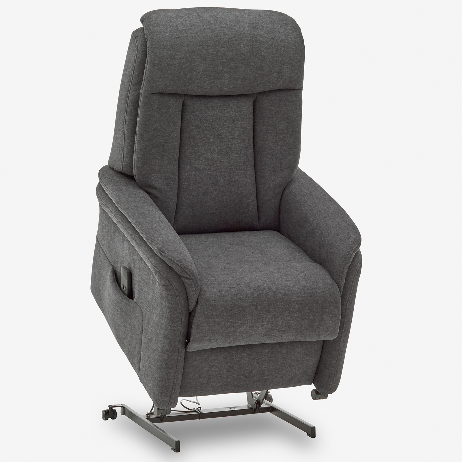 Relaxsessel - anthrazit - mit E-Motor - large