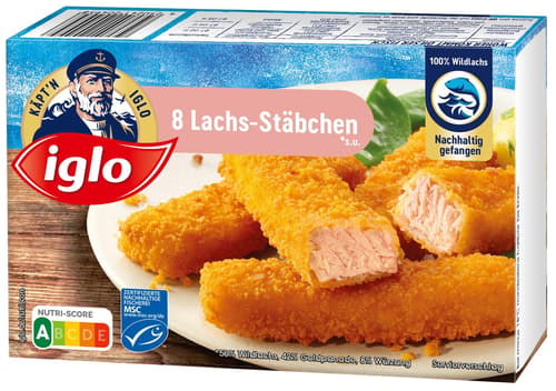 iglo MSC 8 Lachs-Stäbchen