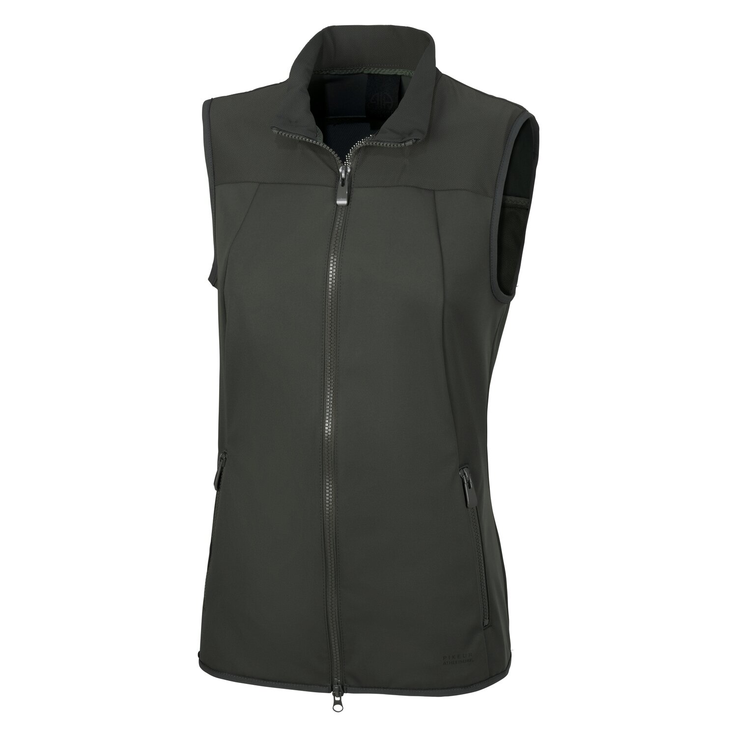 PIKEUR Athleisure Softshellweste - dark olive