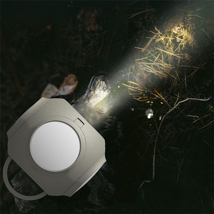 10000mAh 3in1 Outdoor Camping Lampe mit Powerbank Funktion - Grau