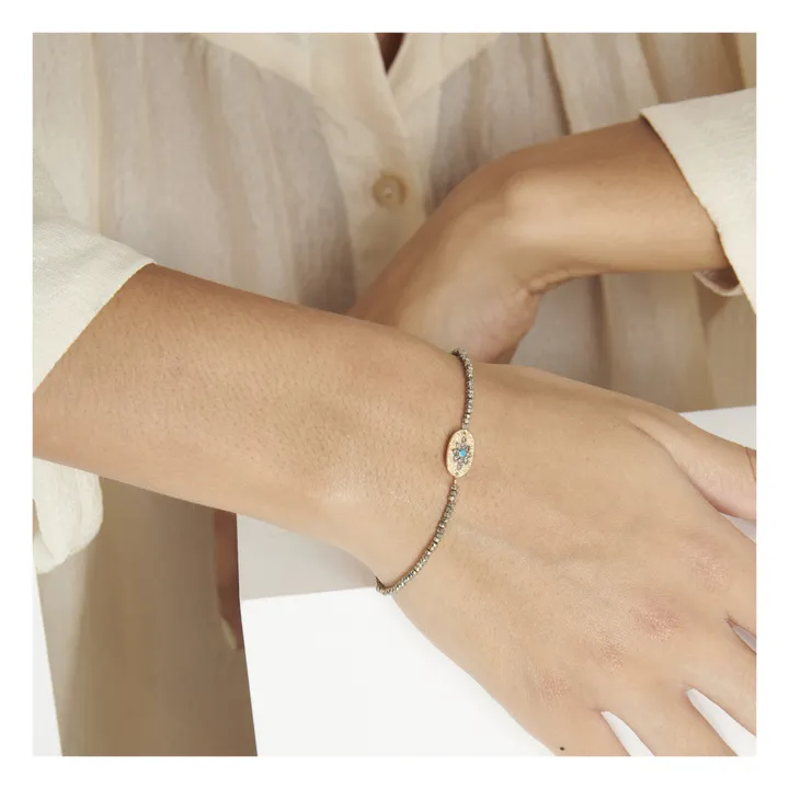 5 Octobre Bracelet Gege | Bleu turquoise