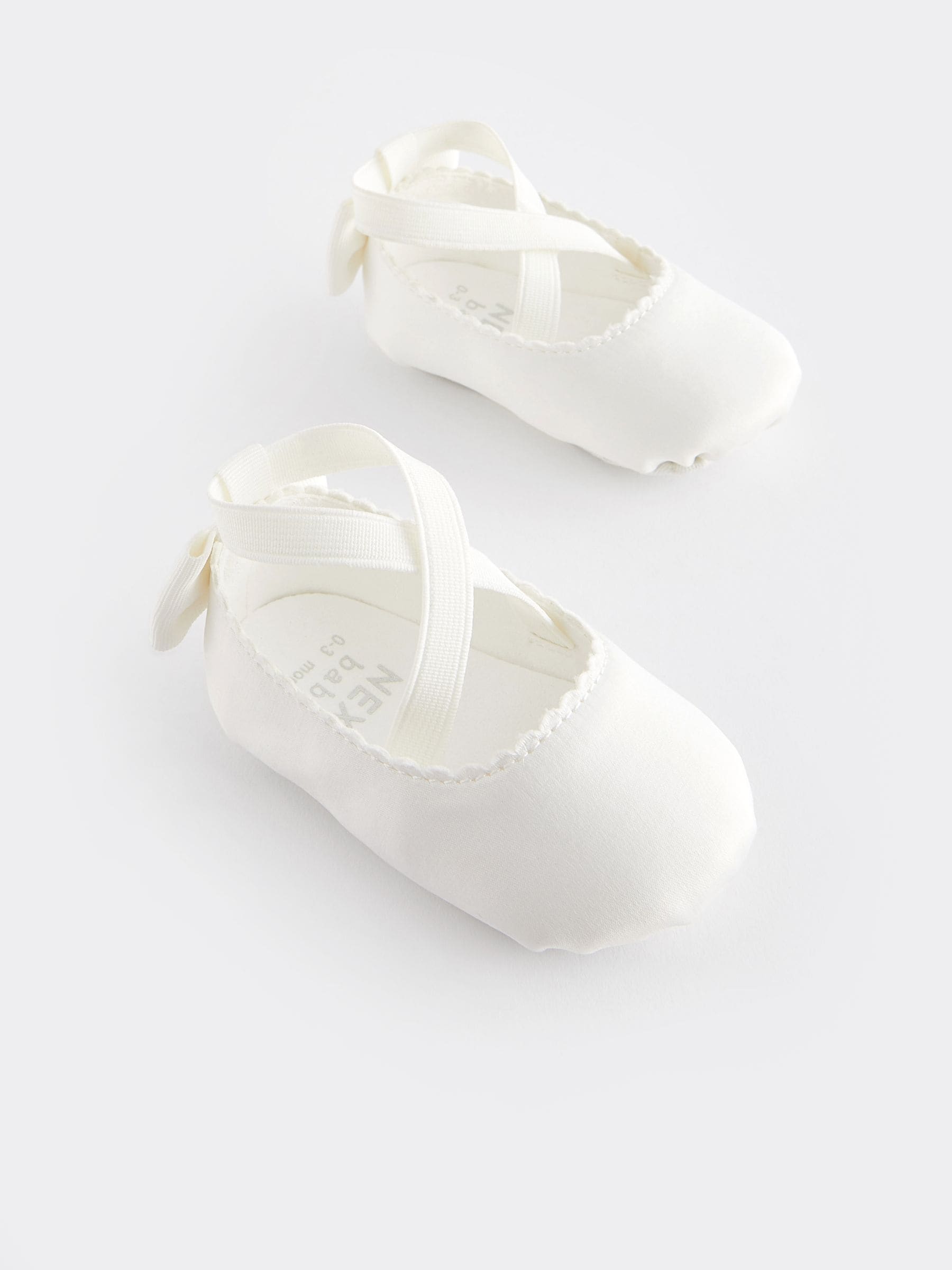 Wit - Ballerina's voor baby's (0-24 mnd)