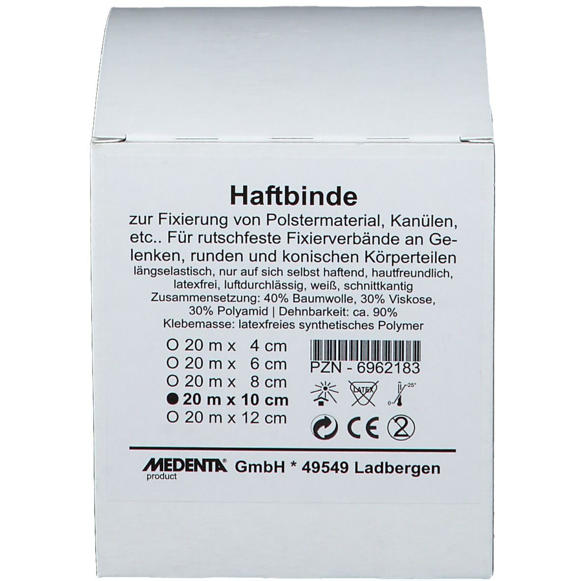 Haftbinde elastisch 10 cm x 20 m