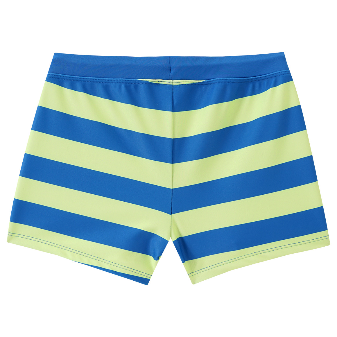 Famy Jungen Badehose mit Streifen blau / limette